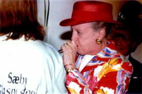 Margrethe puster